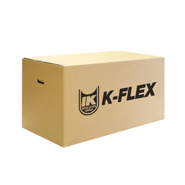 balení K-Flex pás: karton 550 x 550 x 1050 mm